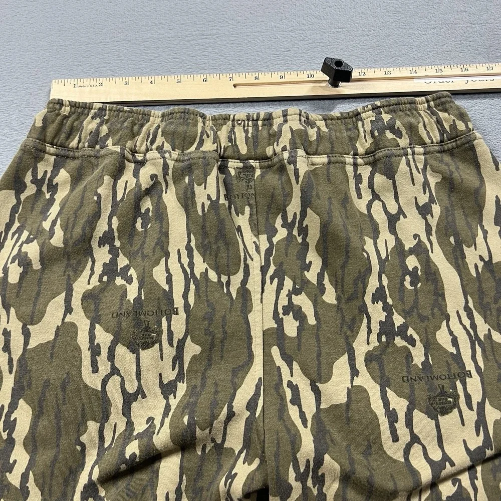 Mossy Oak Sweatpants Mens M Green Brown Cotton Mill Vintage Joggers Pockets